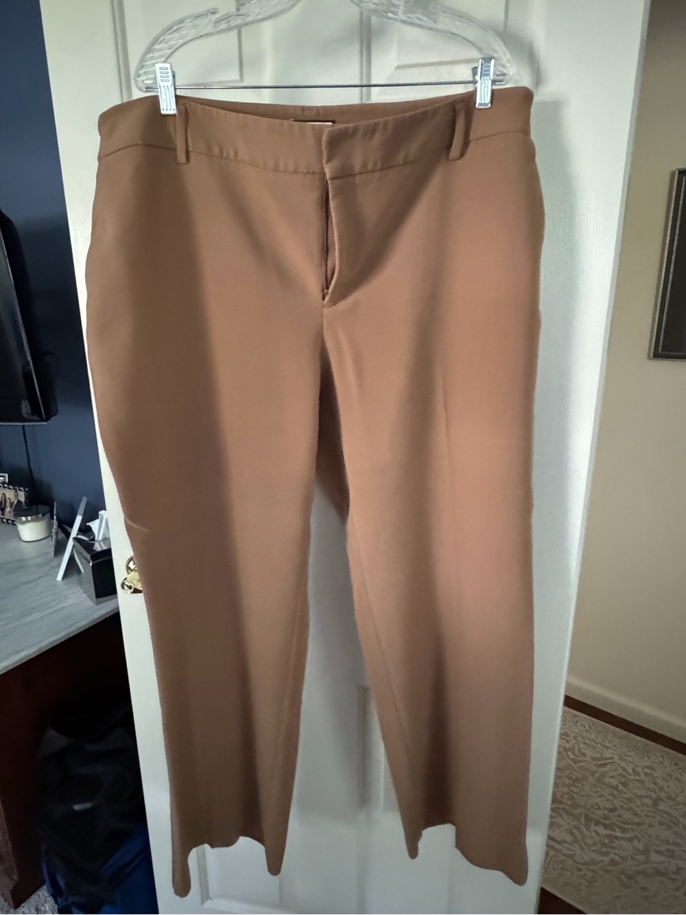 Charter Club Camel Straight-Leg Dress Pants